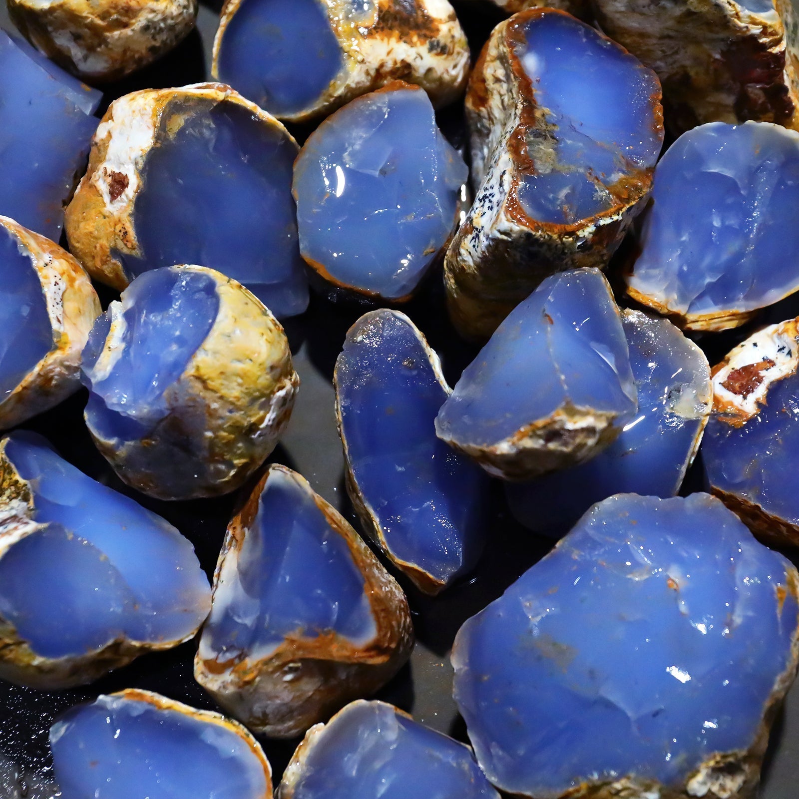 The World's Premier Source for Authentic, Untreated Türkiye Blue Chalcedony