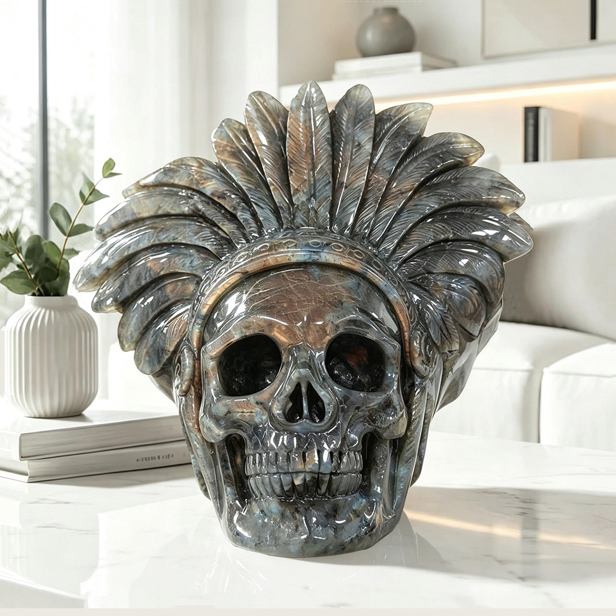 Singular Crystal Skulls