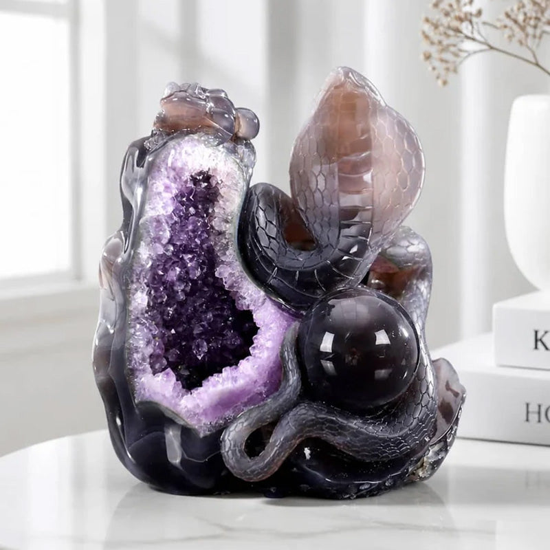 Geode & Druzy Carvings