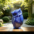 1.2" Blue Aventurine Owl Carving  #CHA0015