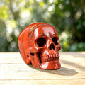 2.2" Red Jasper Crystal Skull Carving  #SKH22021