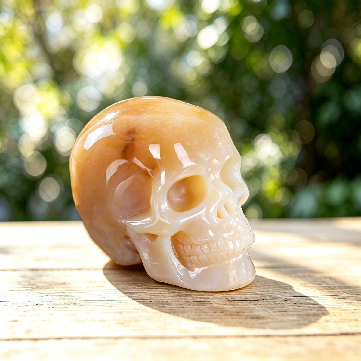 2.2" Chalcedony Jasper Crystal Skull Carving  #SKHCJ2201