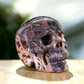 3.0" Dream Amethyst Crystal Skull Carving  #SKH30035