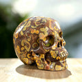 3.0" Oolite Crystal Skull Carving  #SKH30047