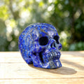 2.2" Lapis Lazuli Crystal Skull Carving  #SKH22058