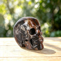 2.2" Red Jasper Crystal Skull Carving  #SKH22032
