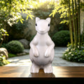 1.9" Ivory Jade Kangaroo Carving  #CHA0006