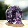 3.0" Fluorite Crystal Skull Carving  #SKH30074