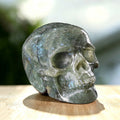 3.0" Blue Labradorite Crystal Skull Carving  #SKH30041