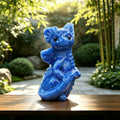 1.8" Blue Aventurine Baby Dragon Carving  #CHA0013