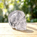 2.2" Clear Quartz Crystal Skull Carving  #SKH22033