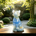 1.6" Blue Onyx Fox Carving  #CHA0005