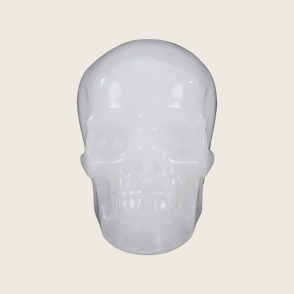 3.0" Angolan Quartz Crystal Skull Carving  #SKH30061