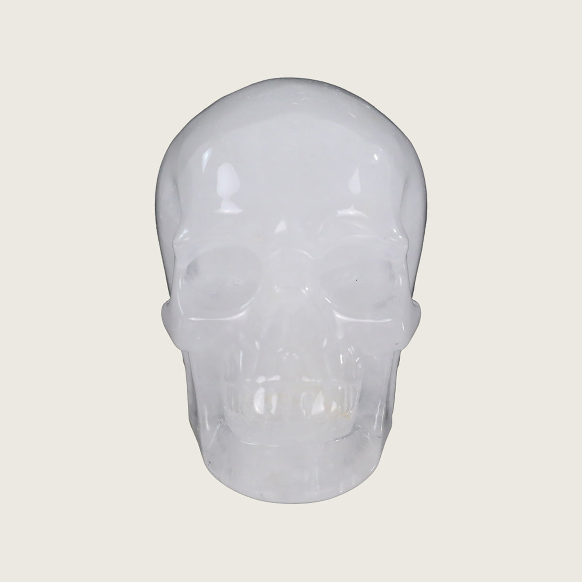 3.0" Angolan Quartz Crystal Skull Carving  #SKH30060
