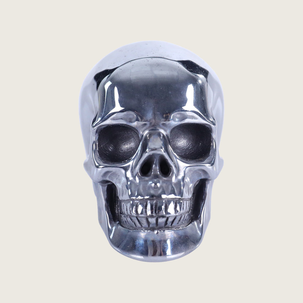 3.0" Tera Hertz Crystal Skull Carving  #SKH30068