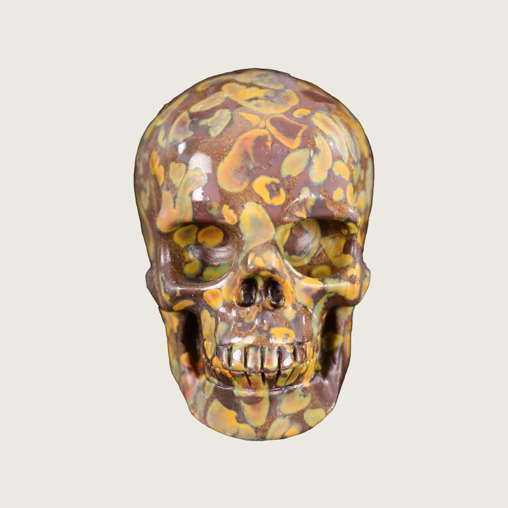 3.0" Oolite Crystal Skull Carving  #SKH30047