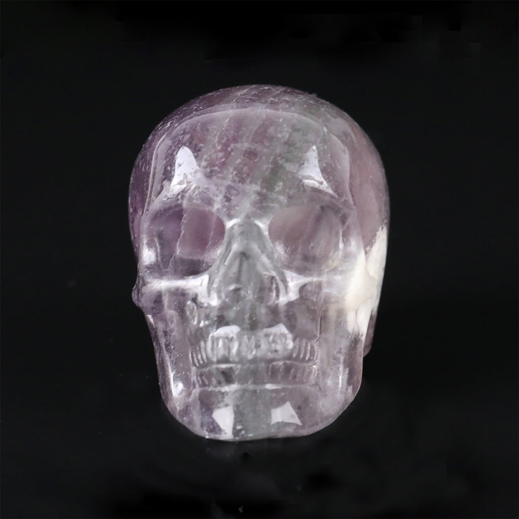 2.2" Fluorite Crystal Skull Carving  #SKH22077