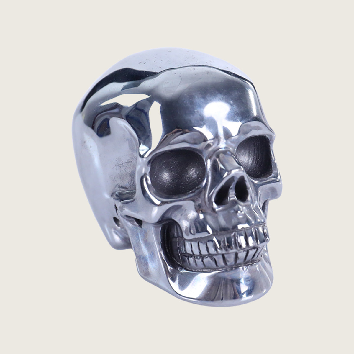 3.0" Tera Hertz Crystal Skull Carving  #SKH30068