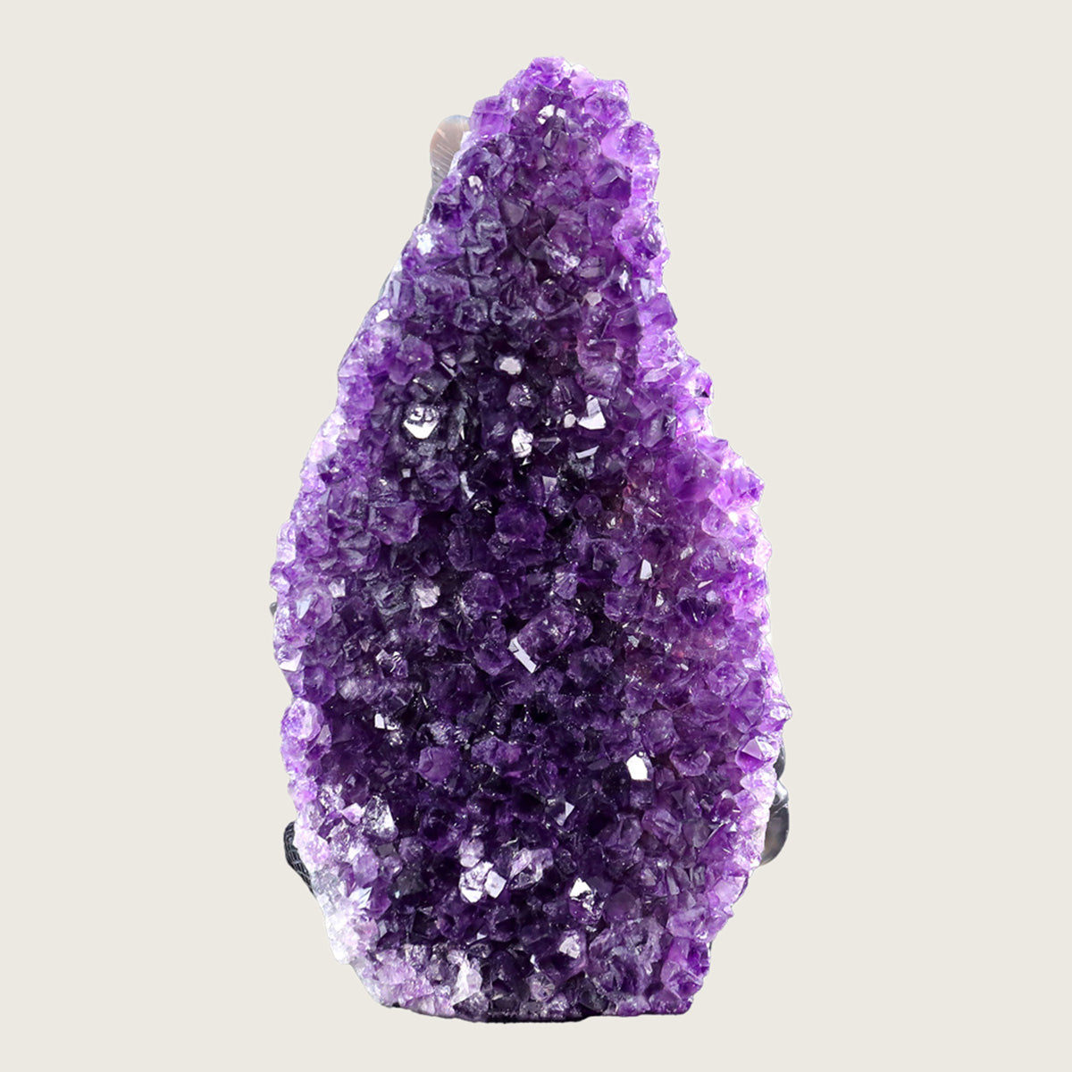 4.3" Druzy Agate Geode Carving  #GDC0007
