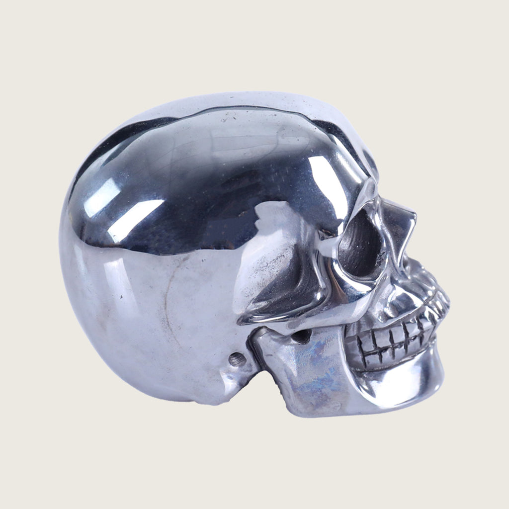 3.0" Tera Hertz Crystal Skull Carving  #SKH30068