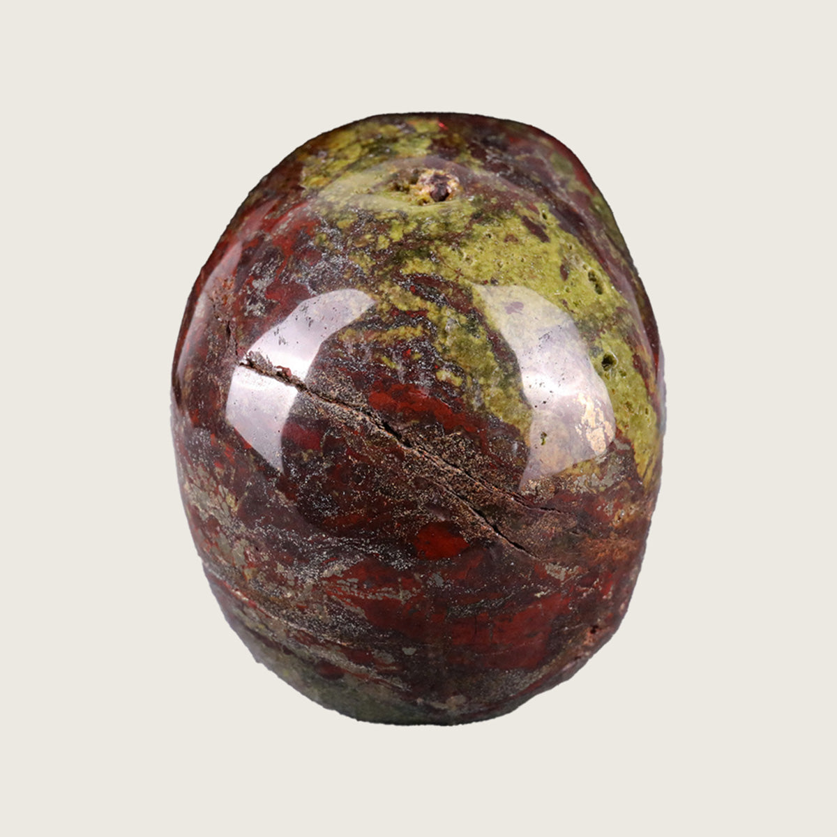 2.2" Dragon Blood Jasper Crystal Skull Carving  #SKH22051