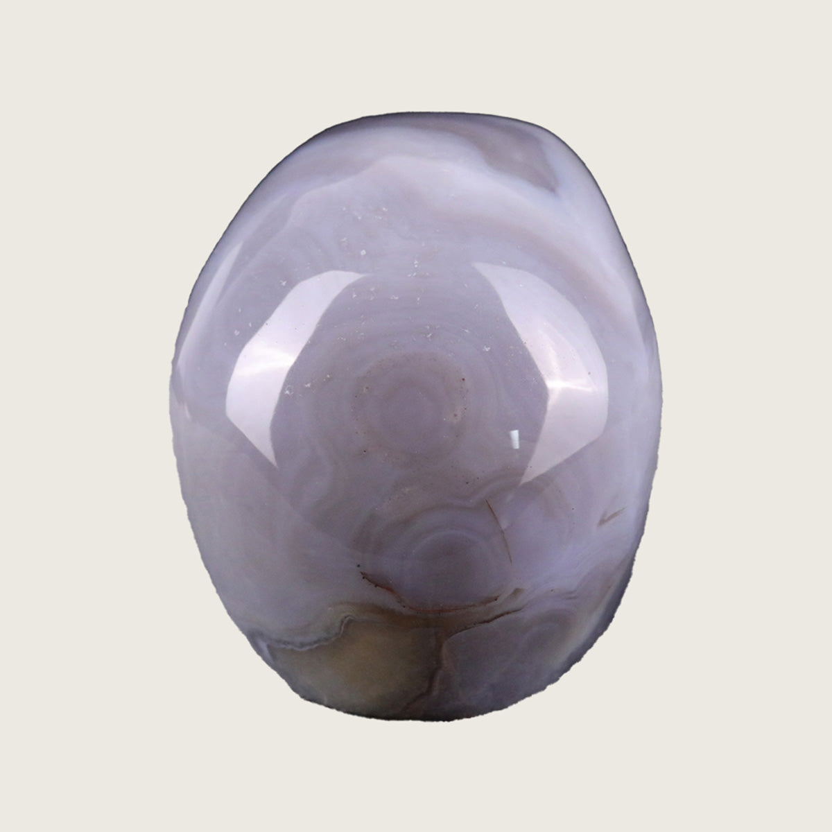 2.2" Solid Volcanic Agate Crystal Skull Carving  #SKH22049