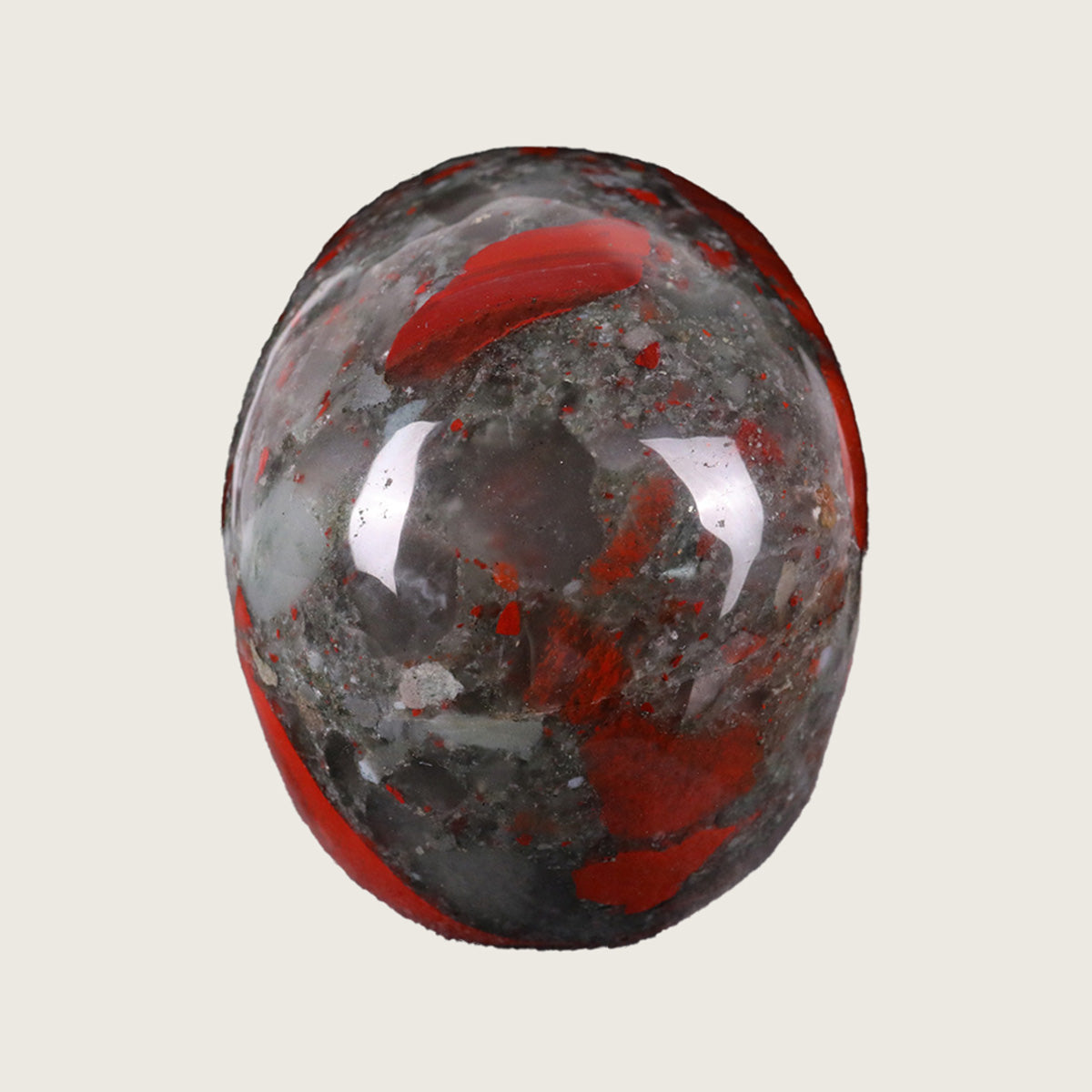 3.0" African Bloodstone Crystal Skull Carving  #SKH30072