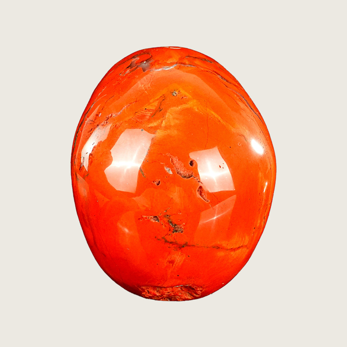 4.5" Red Jasper Crystal Skull Carving  #SKH45016