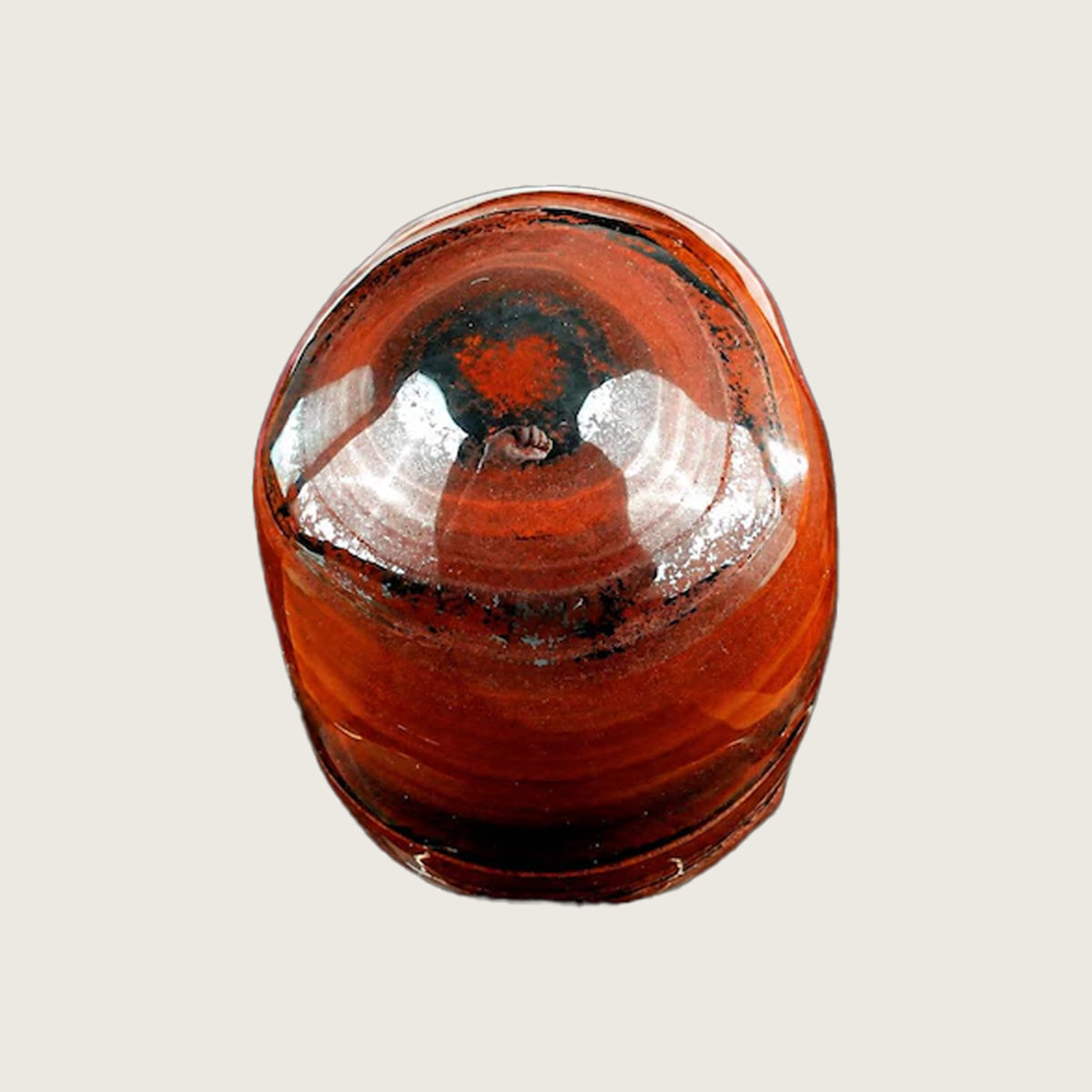 3.0" Tiger Iron Eye Agate Crystal Skull Carving  #SKH30089