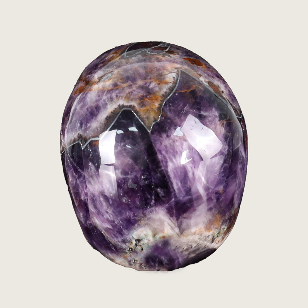 3.0" Dream Amethyst Crystal Skull Carving  #SKH30045