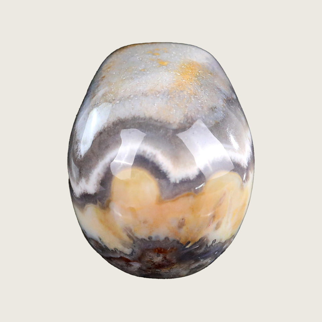 2.2" Red Crazy Lace Agate Human Skull Carving  #SKH22005