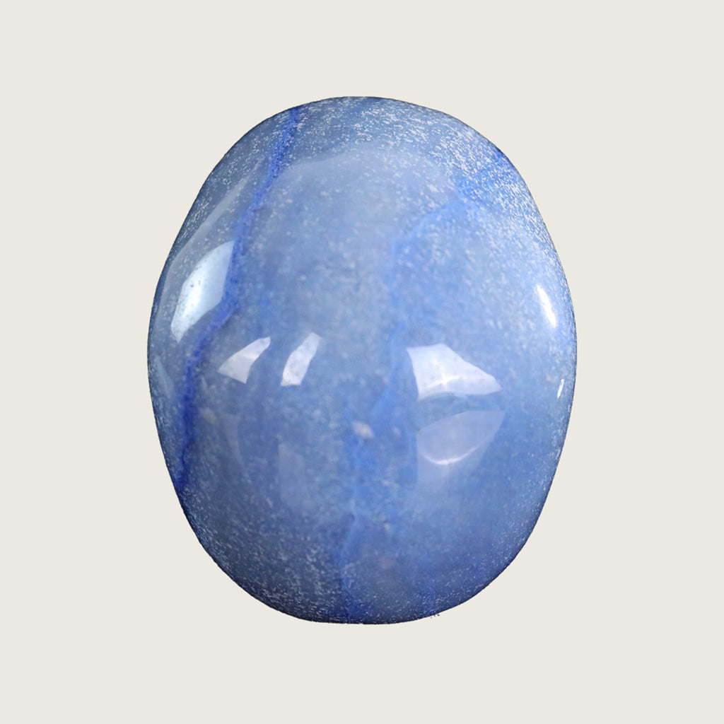 3.0" Blue Aventurine Crystal Skull Carving  #SKH30064