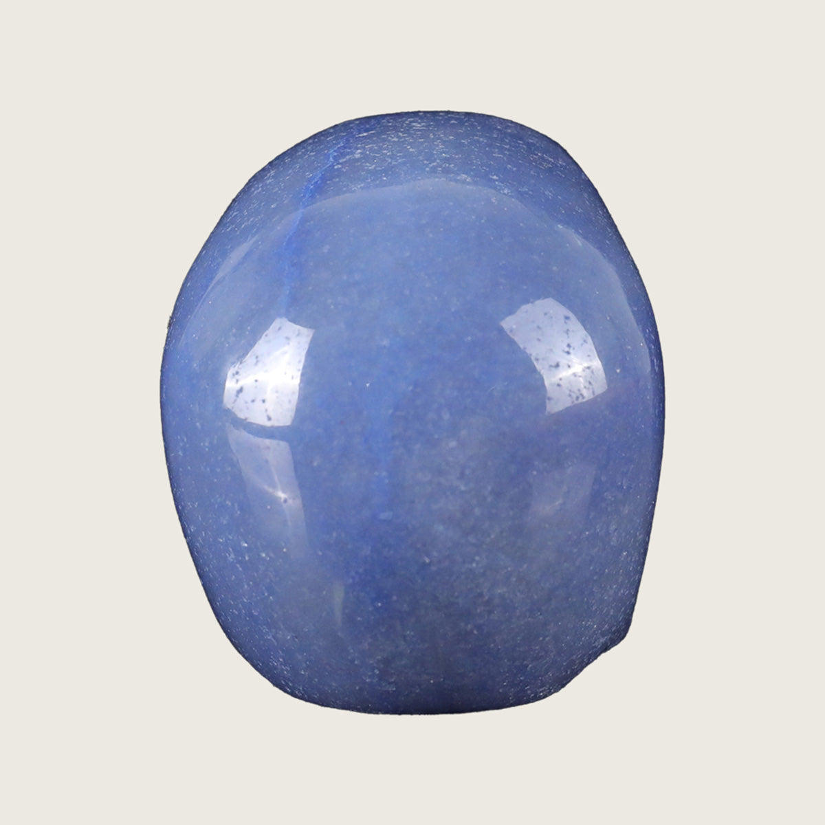 2.2" Blue Aventurine Crystal Skull Carving  #SKH22063