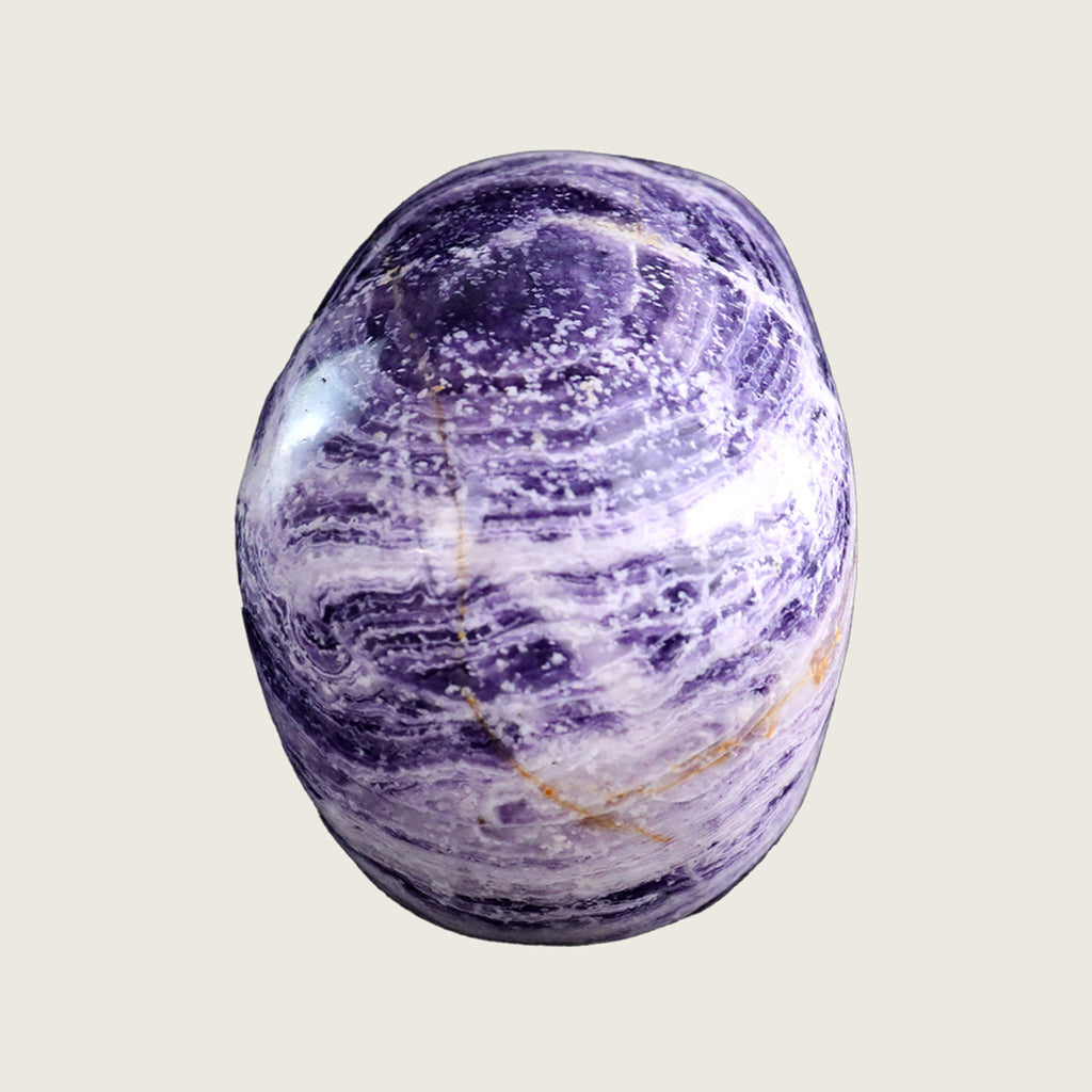 3.0" Purple Malachite Crystal Skull Carving  #SKH30032