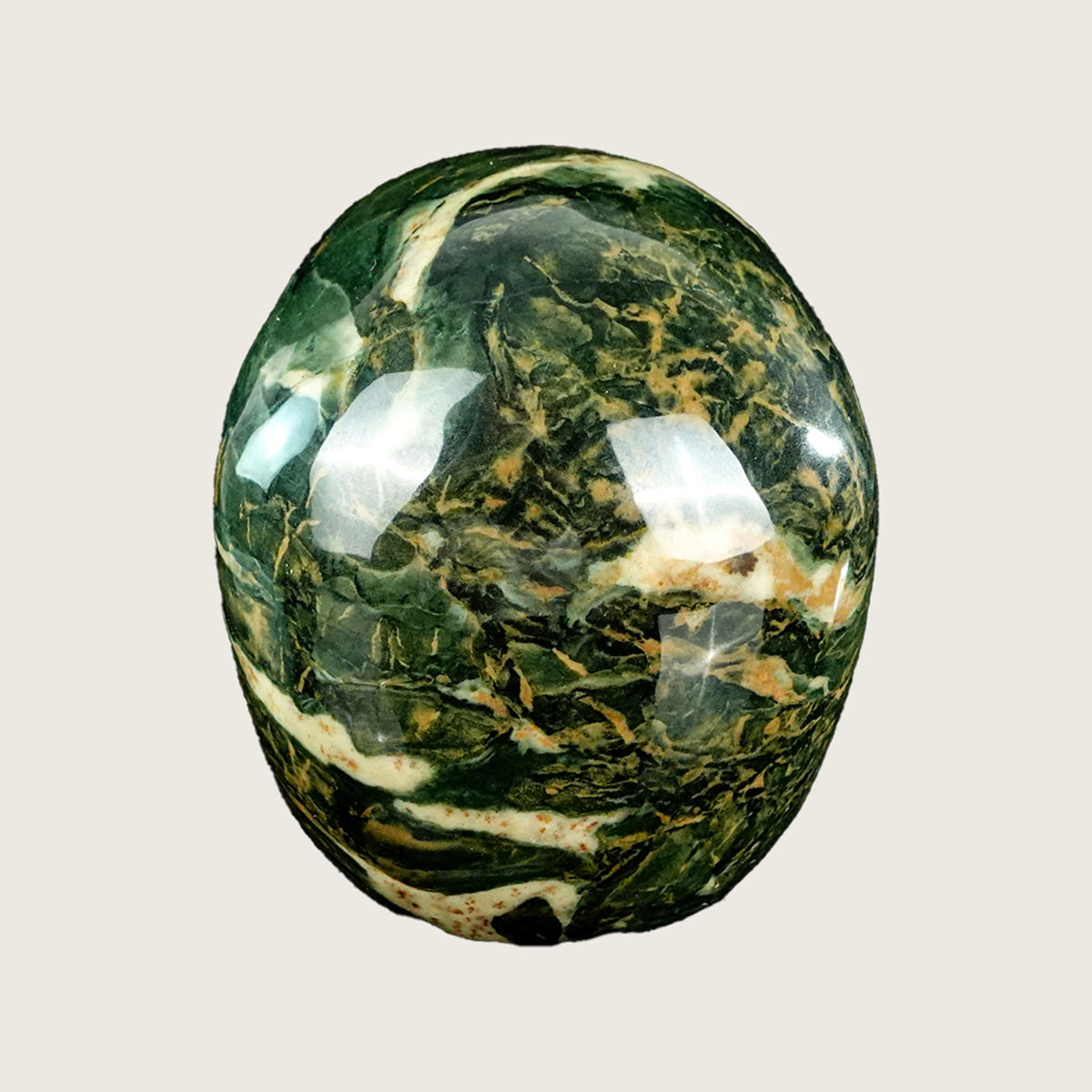4.5" Nine Dragon Jade Crystal Skull Carving  #SKH45024