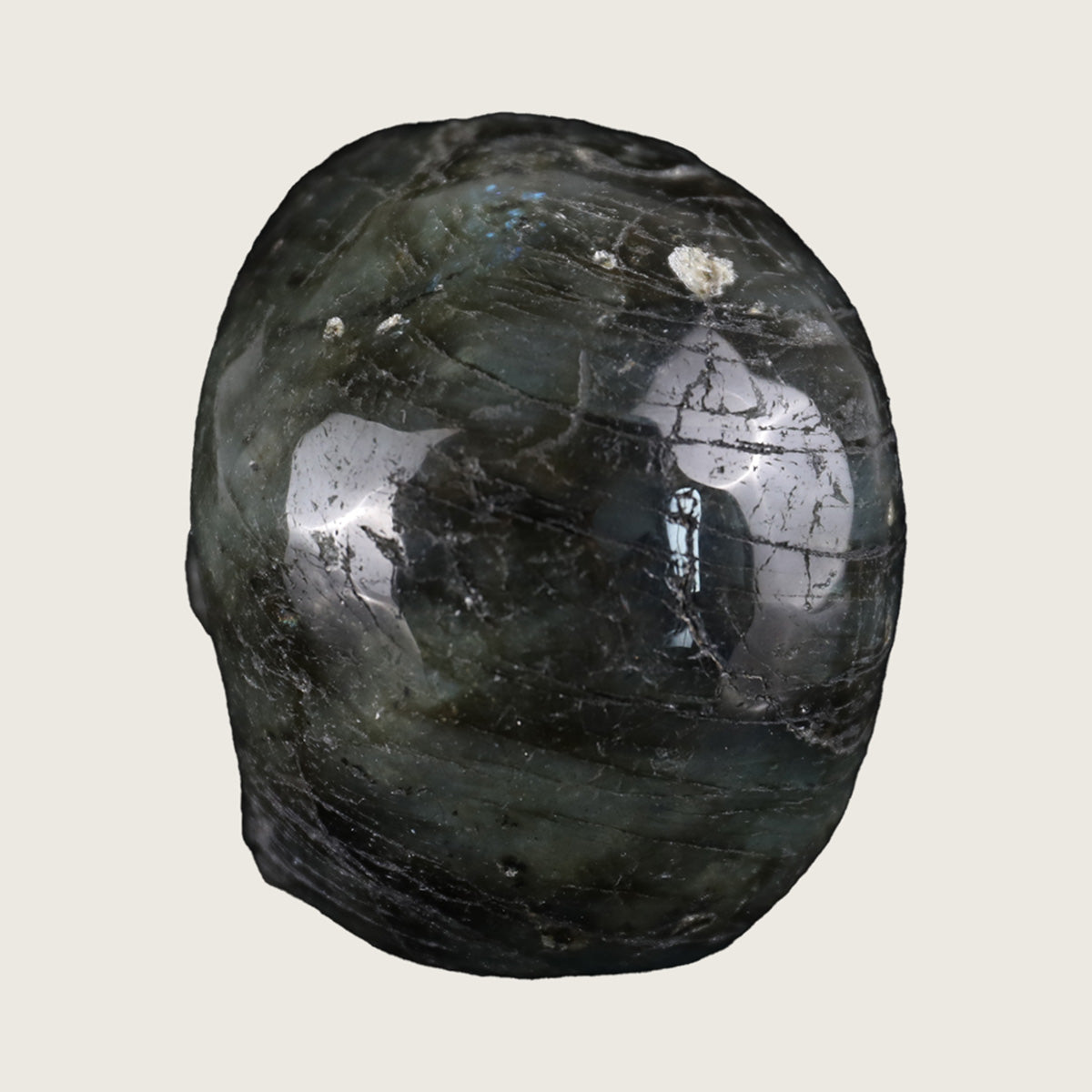 3.0" Labradorite Crystal Skull Carving  #SKH30083