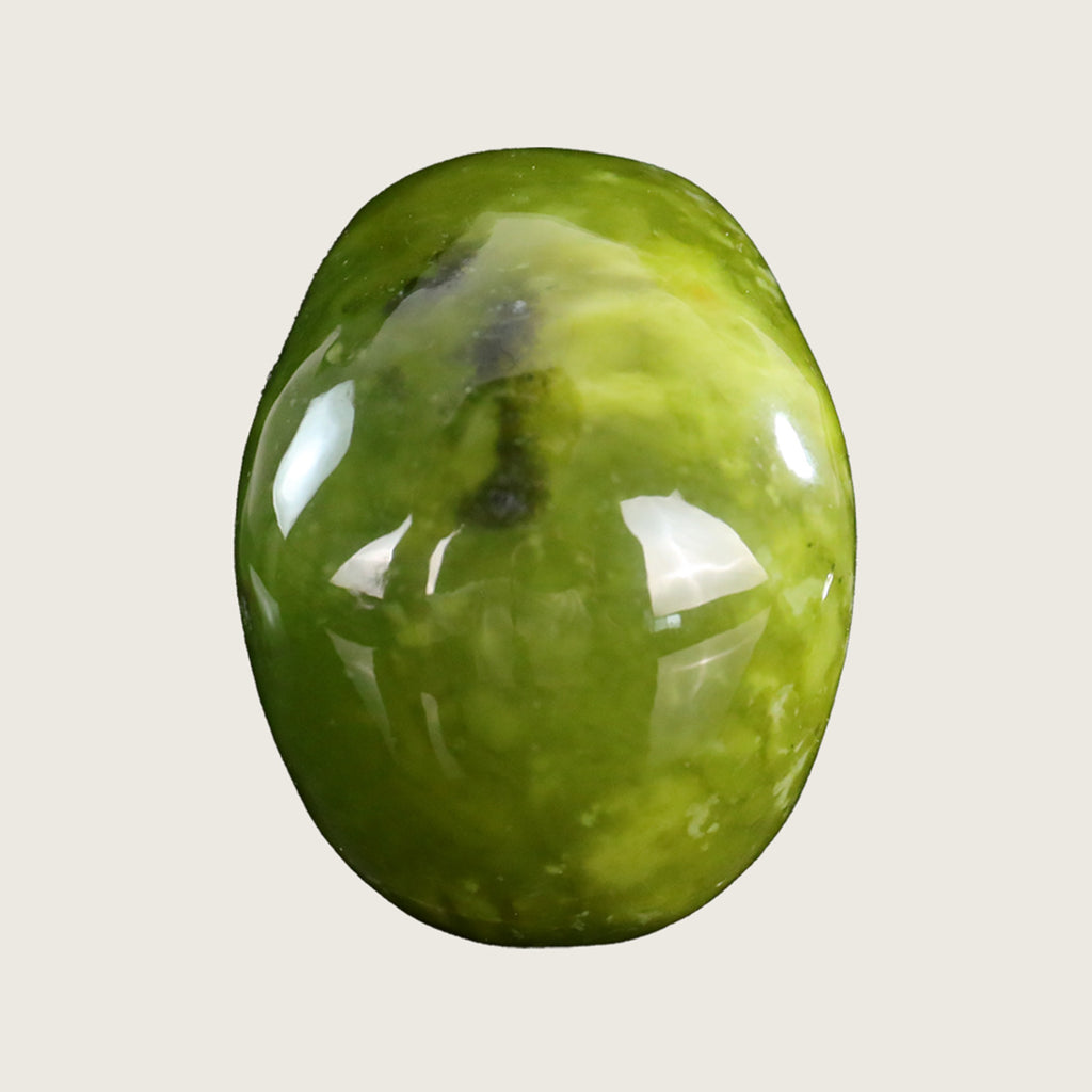 3.0" Xiuyan Jade Crystal Skull Carving  #SKH30067