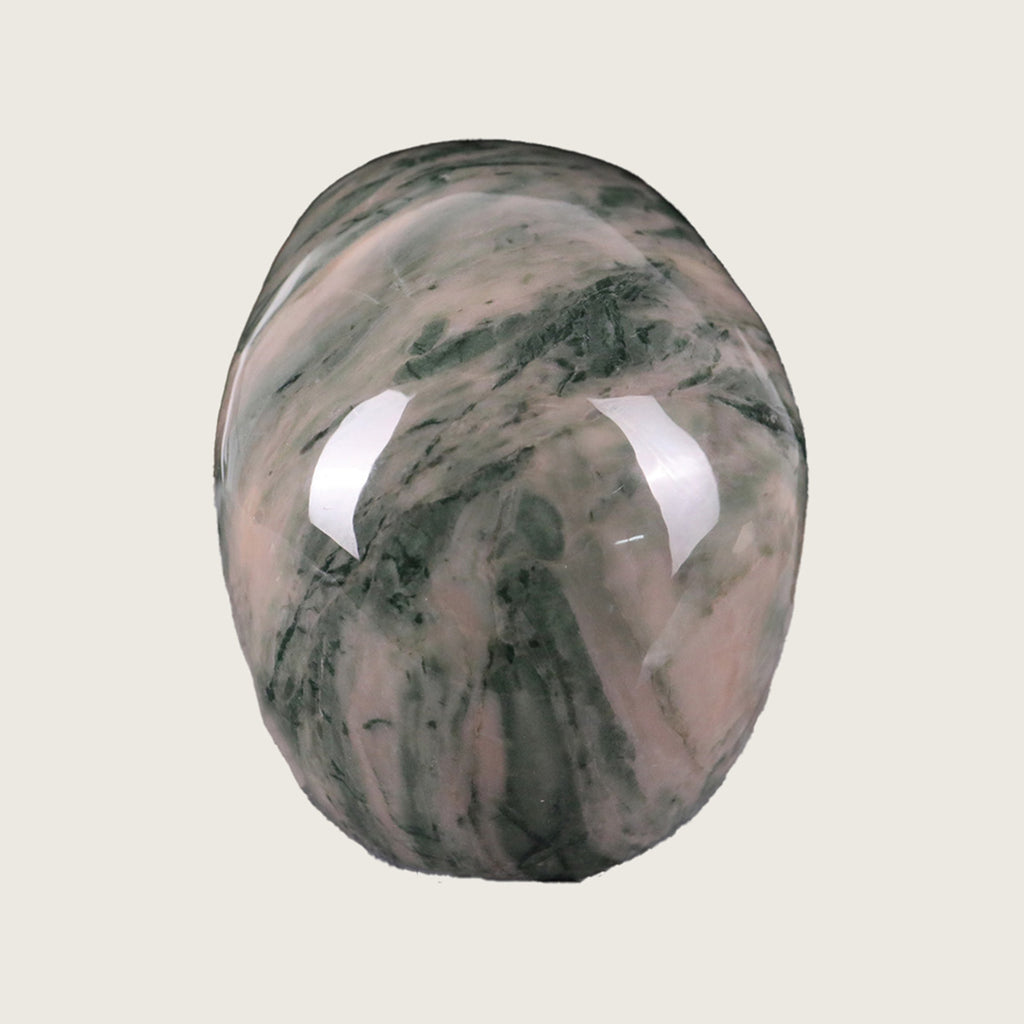 3.0" Jiulong Jade Crystal Skull Carving  #SKH30071