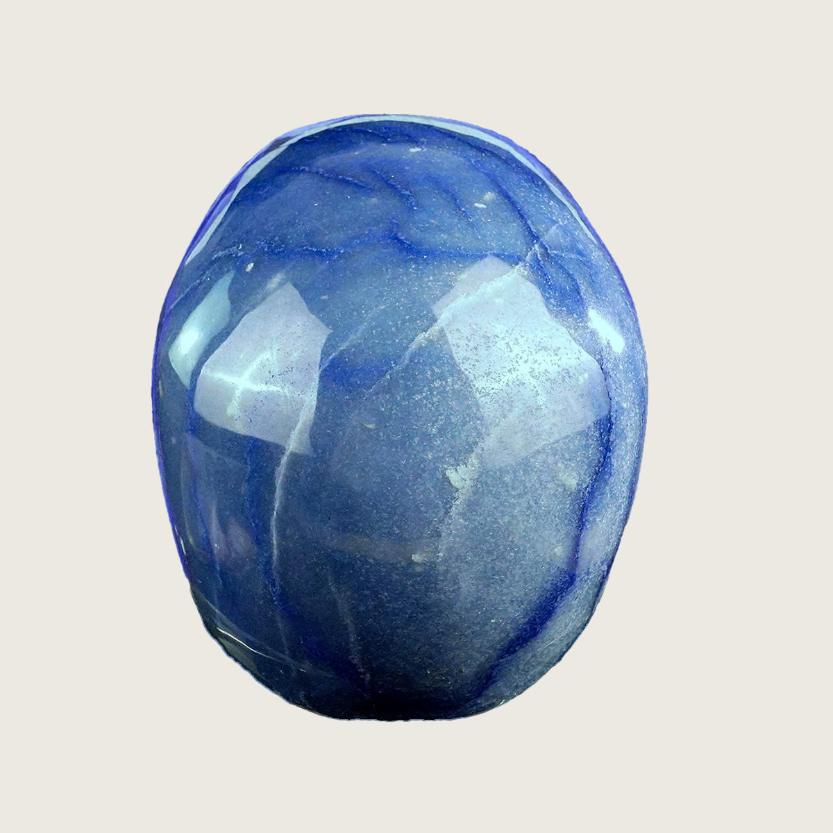 4.5" Blue Aventurine Crystal Skull Carving  #SKHBL4501