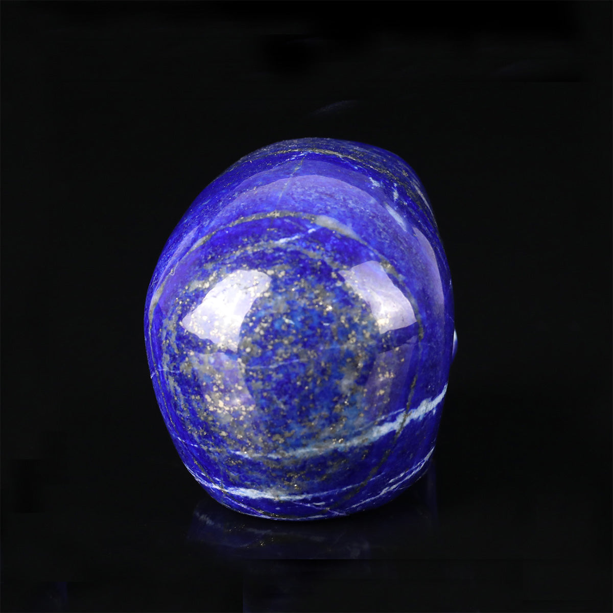 2.2" Lapis Lazuli Crystal Skull Carving  #SKH22073