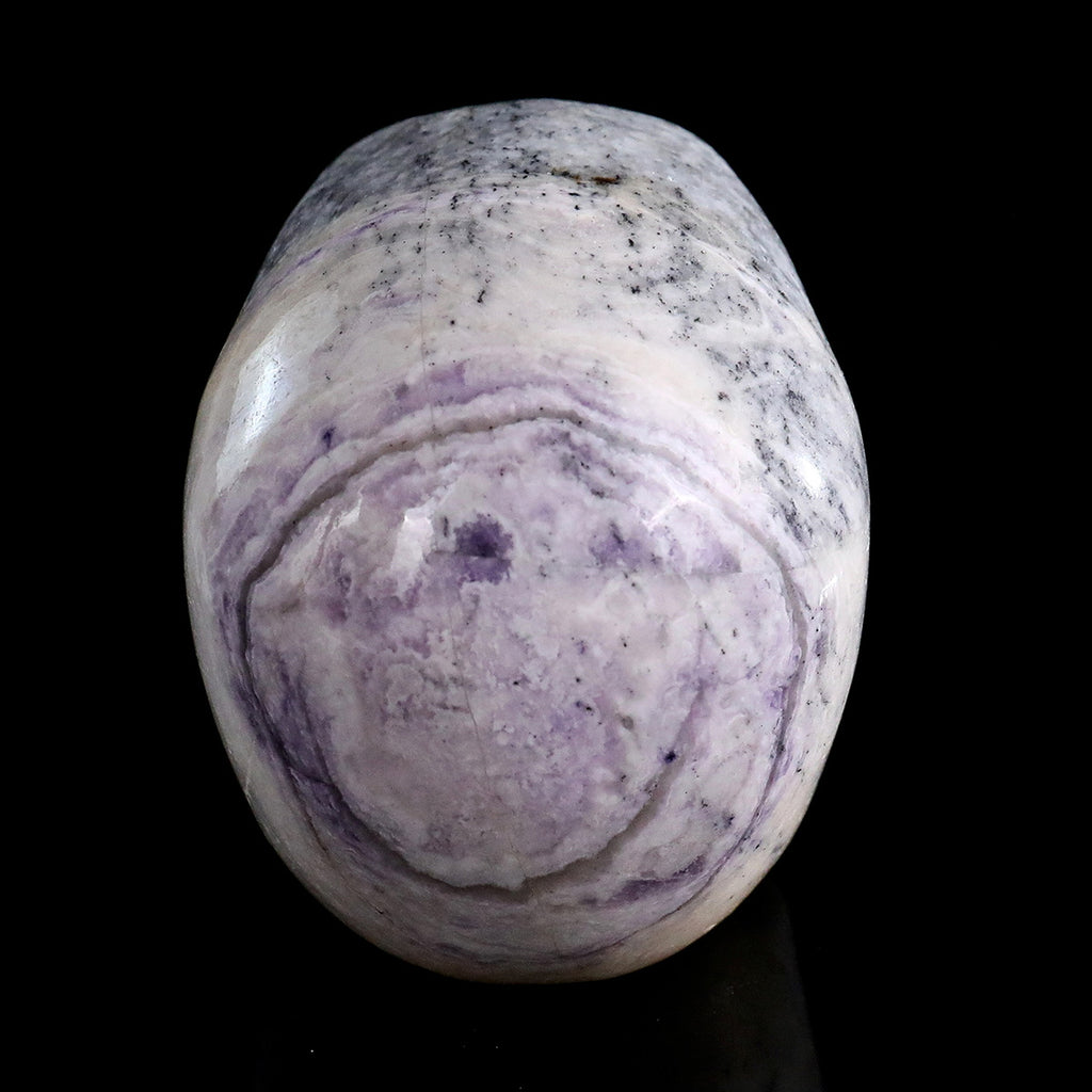 3.0" Purple Malachite Crystal Skull Carving  #SKH30098