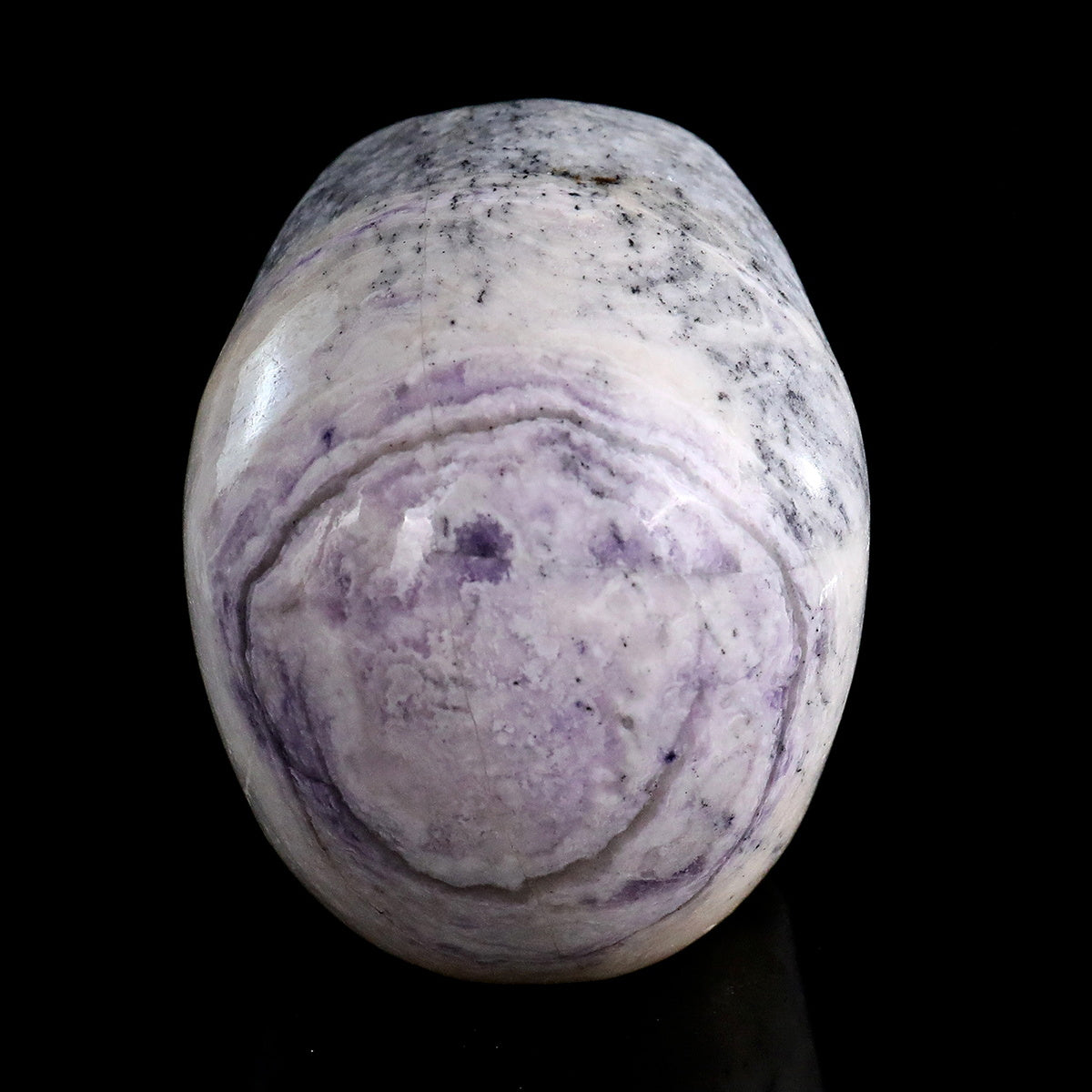 3.0" Purple Malachite Crystal Skull Carving  #SKH30098