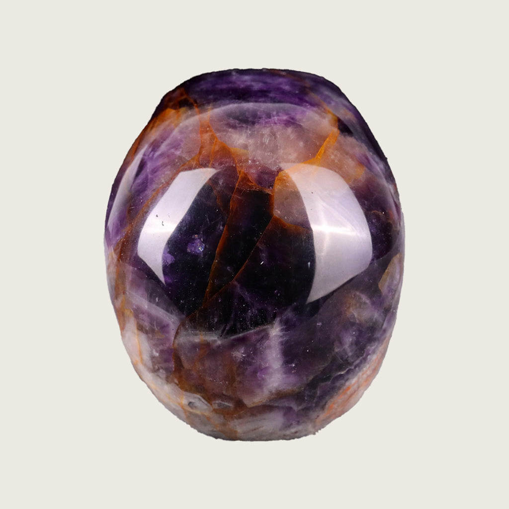 2.2" Amethyst Crystal Skull Carving  #SKH22024