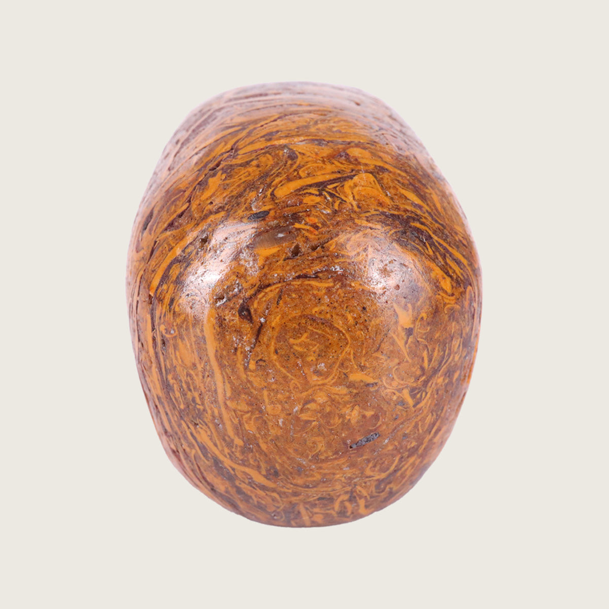 2.2" Elephant Skin Jasper Crystal Skull Carving  #SKH22031