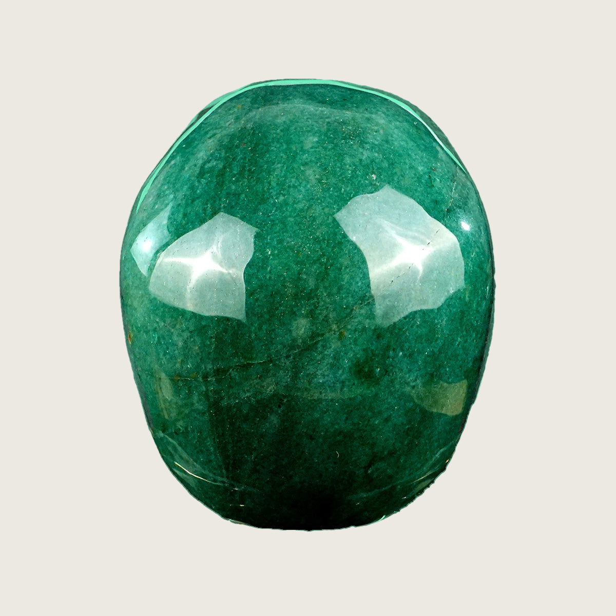 4.5" Green Aventurine Crystal Skull Carving  #SKHGA4501