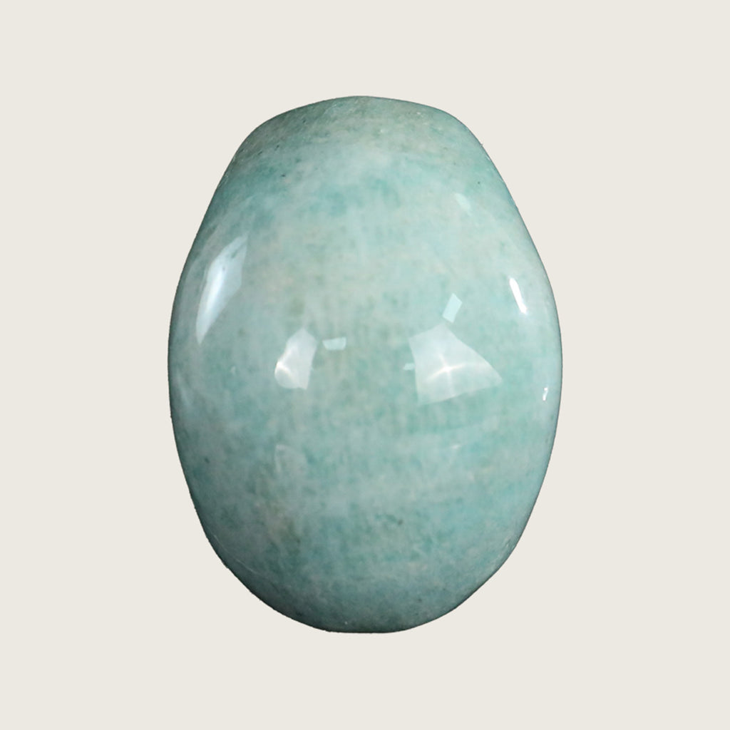 2.2" Amazonite Crystal Skull Carving  #SKH22065