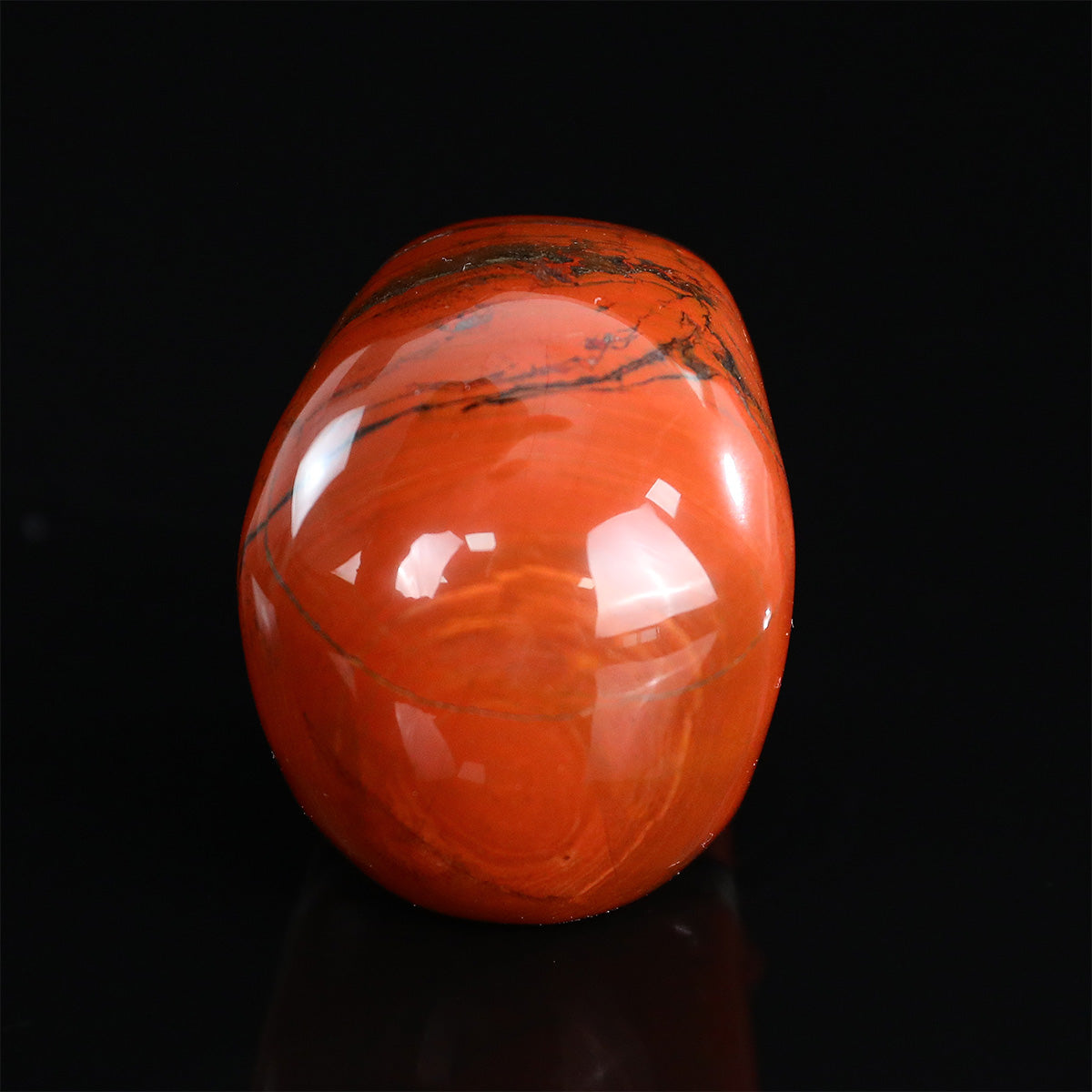 2.2" Red Jasper Crystal Skull Carving  #SKH22069