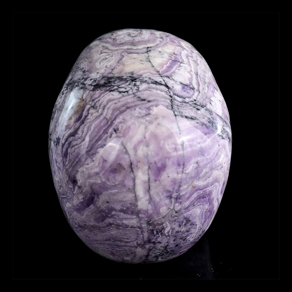 3.0" Purple Malachite Crystal Skull Carving  #SKH30114