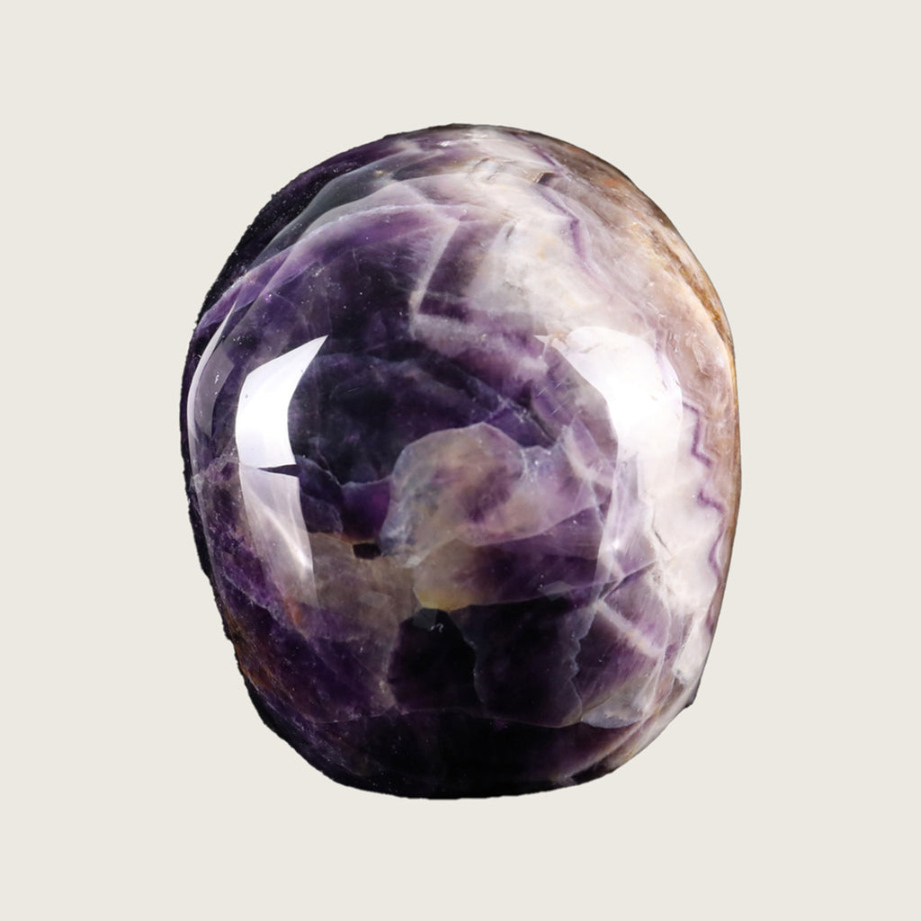 3.0" Dream Amethyst Crystal Skull Carving  #SKH30078