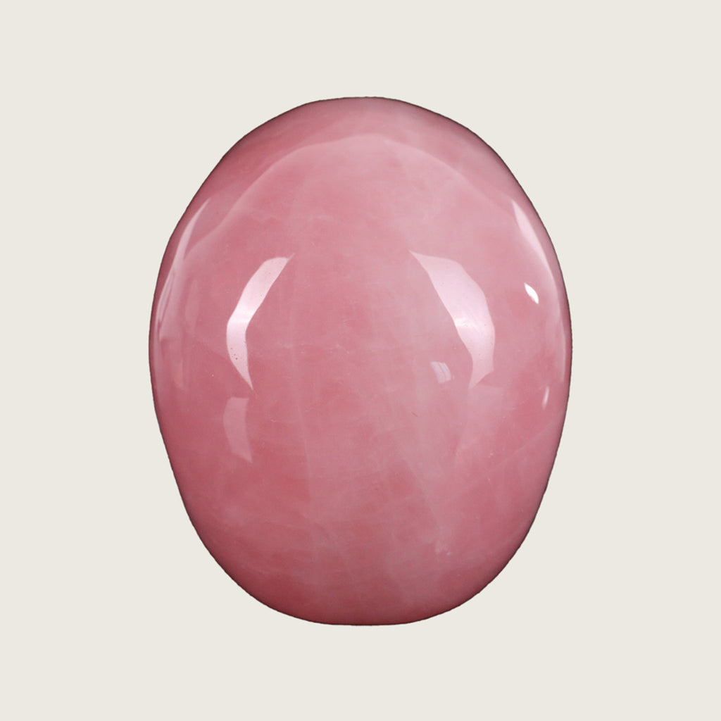 3.0" Rose Quartz Crystal  Skull Carving  #SKH30037
